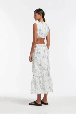 Sir the label Clementine Cut Out Dress Floral Size 8 for rent on The Volte - image 2
