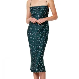 Bec & Bridge Jardin Midi Slip Dress in Green Size AU 6 for rent on The Volte - image 1