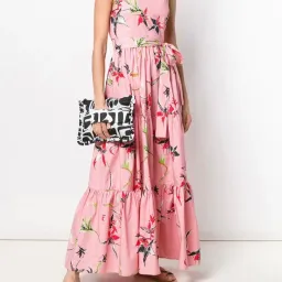 La DoubleJ Pellicano American-Print Cotton-poplin Maxi Dress Size L / AU 12 for rent on The Volte - image 3
