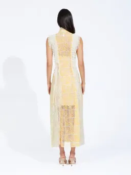Alice McCall Oh! You Pretty Thing Midi Dress Yellow Size 6 for rent on The Volte - image 3