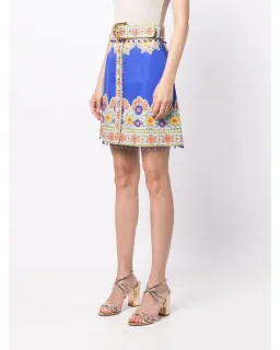 Zimmermann Cosmic Sagittarius Mini Skirt Floral Size 1 / Au 10 for rent on The Volte - image 2