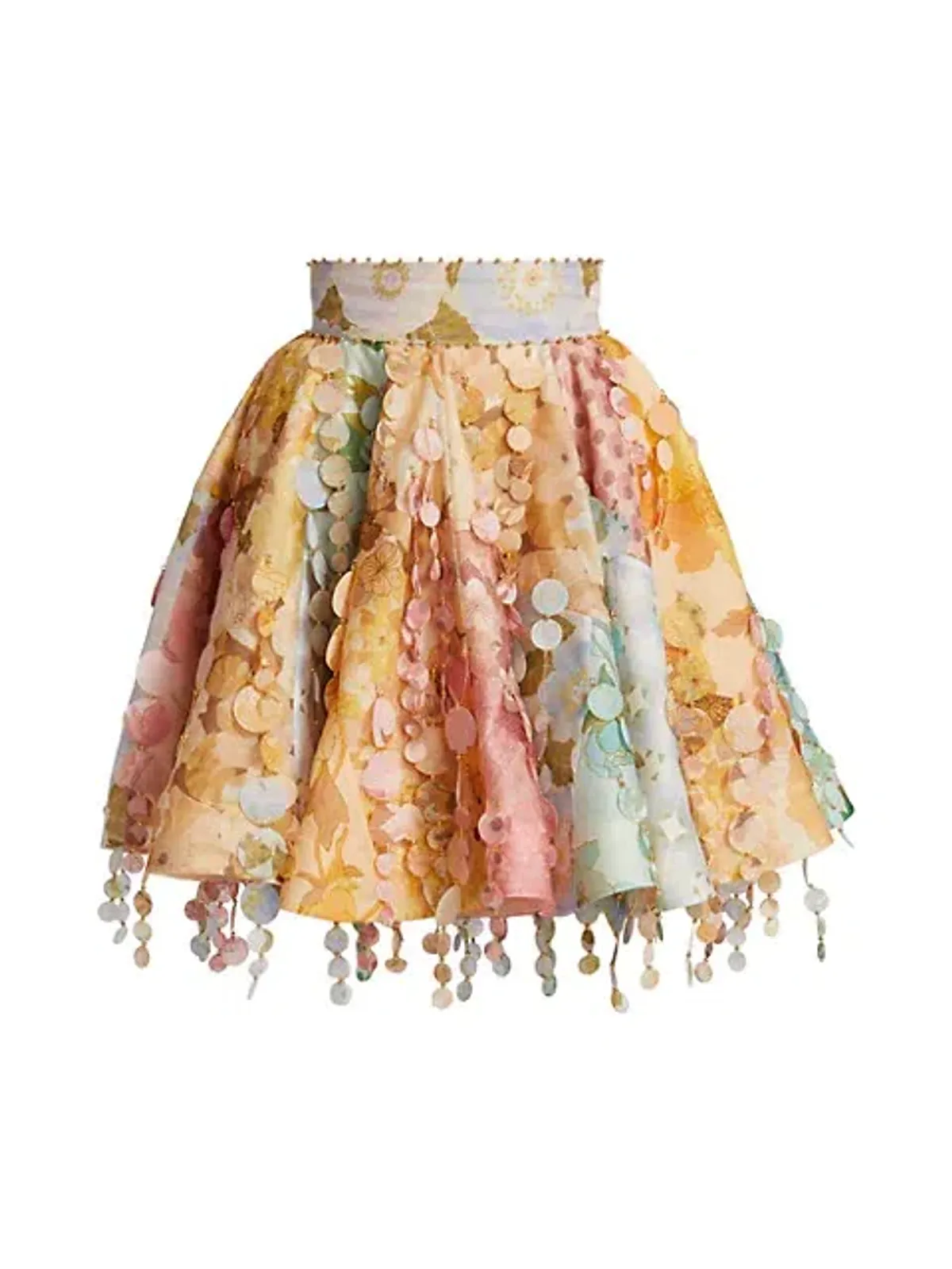 Zimmermann Tempo Patch Mini Skirt Print Size 1 / Au 10 - Image 4