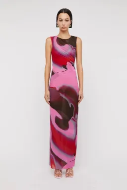Scanlan and Theodore Italian Watercolour Print Dress Size 6 for rent on The Volte - image 1