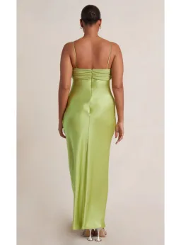 Bec & Bridge Julieta Maxi Dress Green Size AU 6 for rent on The Volte - image 2