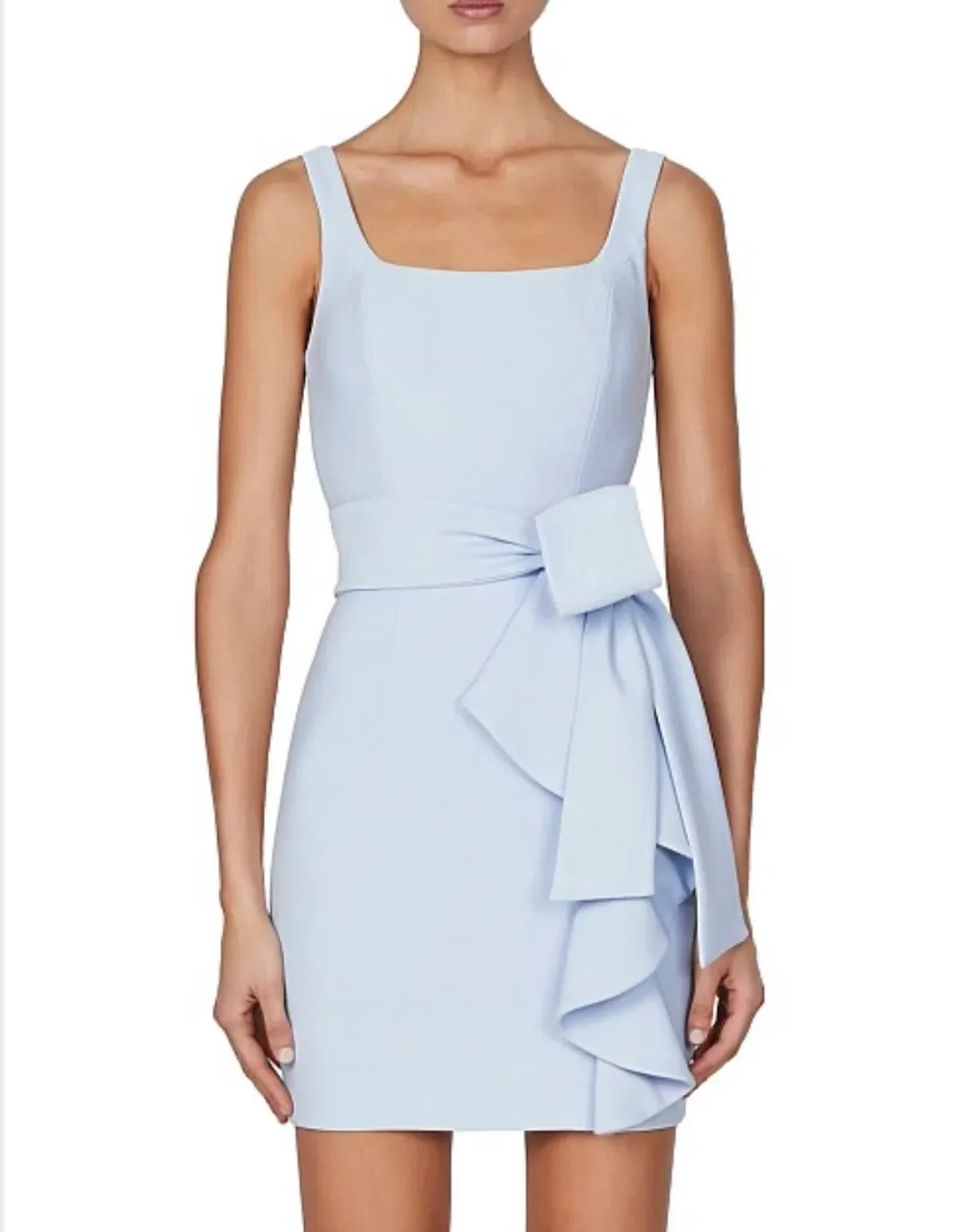 Shona Joy Georgie Tank Mini W. Frill Dree Powder Blue Size AU 12 for rent on The Volte - main image