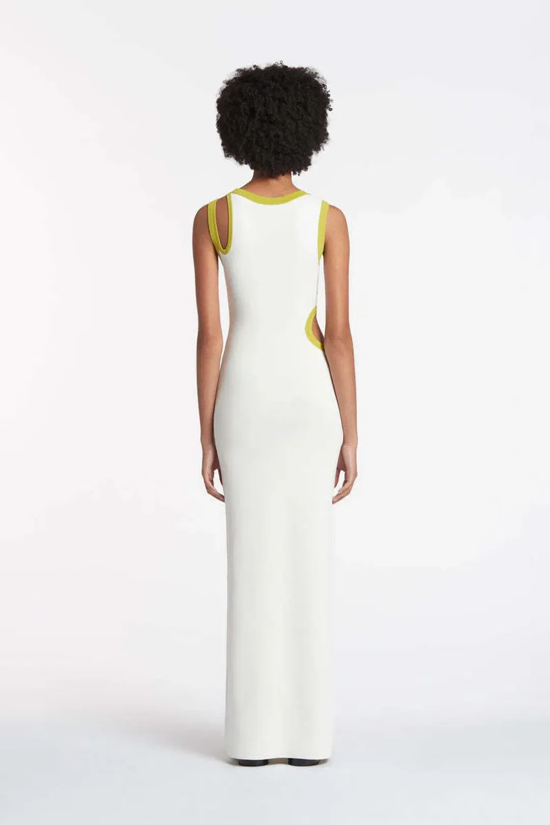 Sir the Label Evalina Dress White Size AU 6 for rent on The Volte - main image