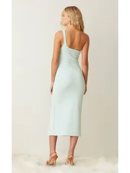 Bec & Bridge Ariel Halter Midi Dress Cool Mint Size 2 / AU 6 for rent on The Volte - image 3