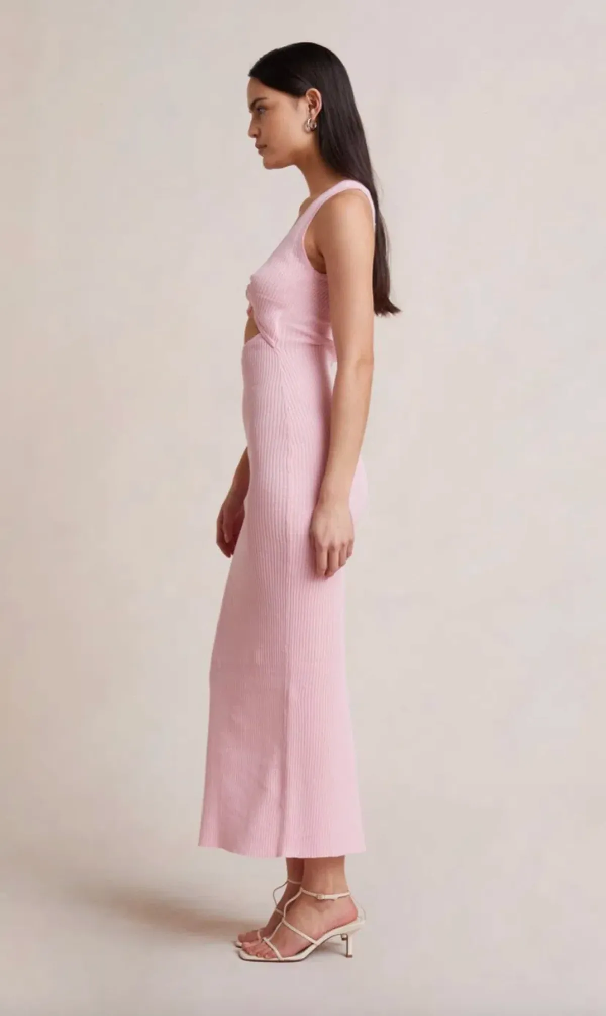 BEC & BRIDGE CANDY PINK RIVIERA MIDI DRESS - SIZE 10 AU/6 US (RRP $260) - Image 4