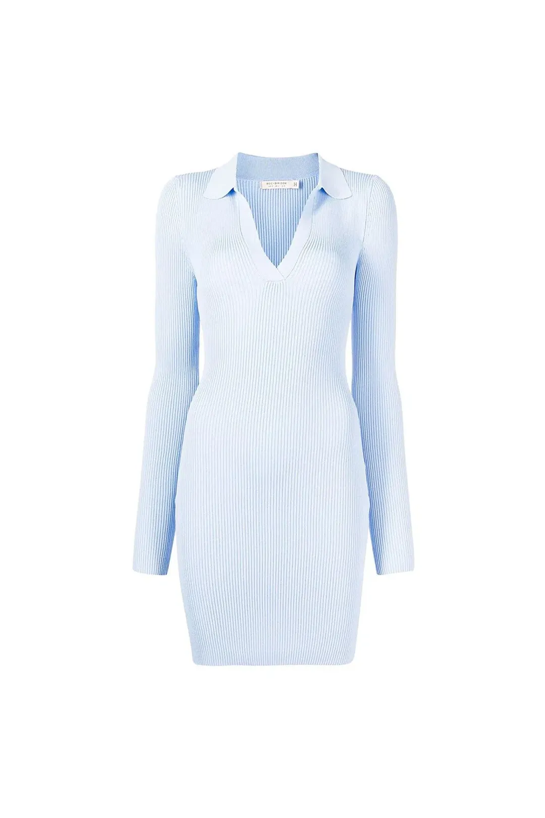Bec & Bridge Harper Knit Mini Dress Sky Blue Size 6 / AU 10 for rent on The Volte - main image