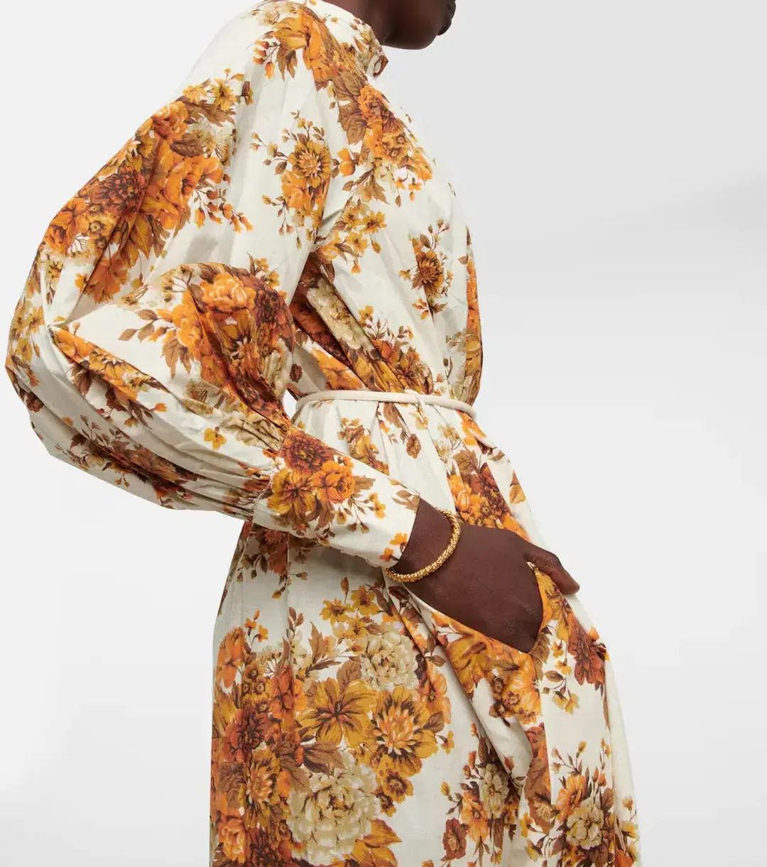 Alemais Derby Shirt Dress Floral Size 6 for rent on The Volte - main image
