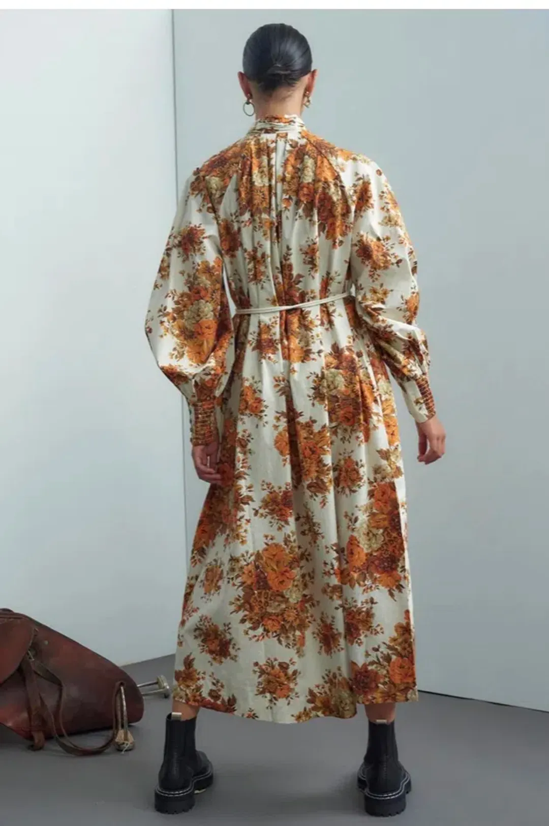 Alemais Derby Shirt Dress Floral Size 6 for rent on The Volte - main image
