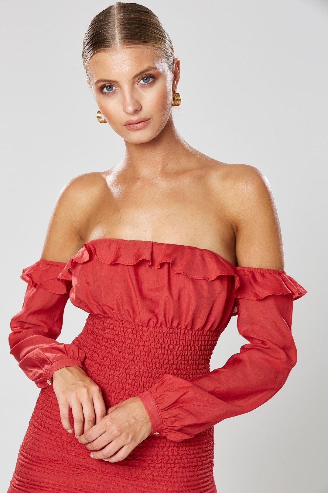 WINONA - HALO DRESS RED SZ 6 for rent on The Volte - main image