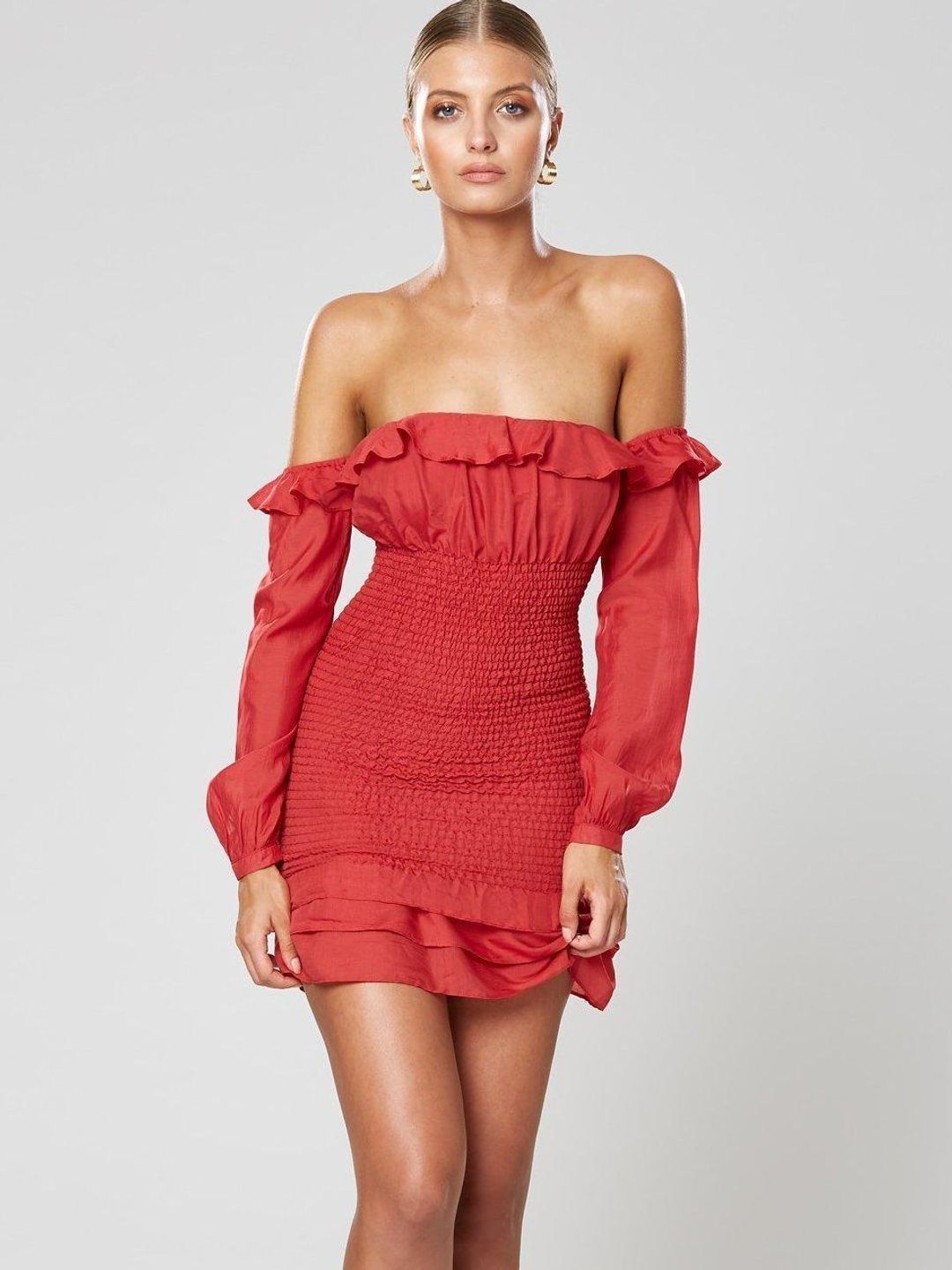 WINONA - HALO DRESS RED SZ 6 for rent on The Volte - main image