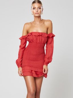 WINONA - HALO DRESS RED SZ 6 for rent on The Volte - image 1