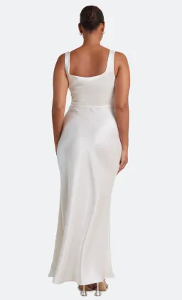 Bec & Bridge Dreamer Square Neck Dress Ivory Size US 6 / AU 10 for rent on The Volte - image 3