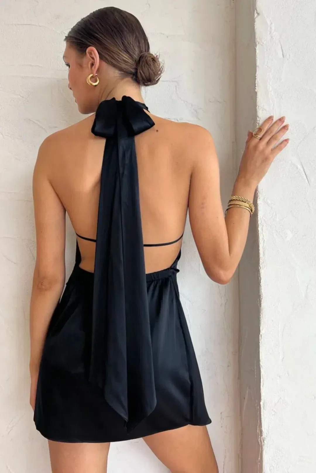 Hansen & Gretel Toni Dress Black Size AU 6 for rent on The Volte - main image