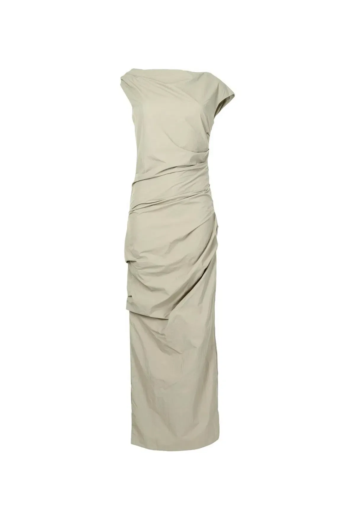 Paris Georgia Remmy Off The Shoulder Dress Green Size 8 - Image 3