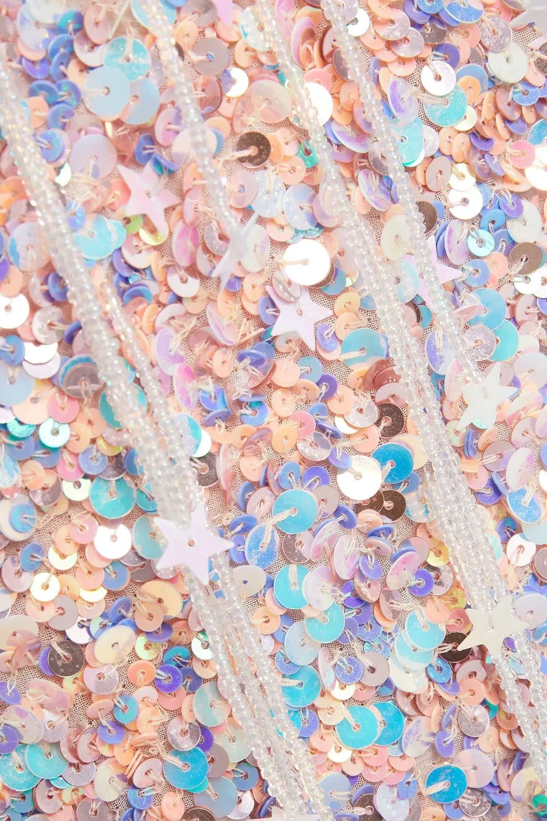 Retrofete Sequined Crepe Mini Dress Multi Size 8 for rent on The Volte - main image