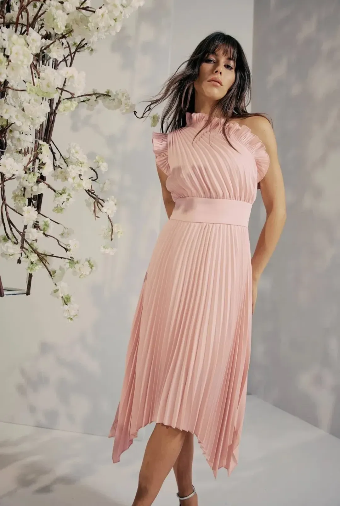 Mossman The Lady Like Dress in Blush Size 14 for rent on The Volte - main image