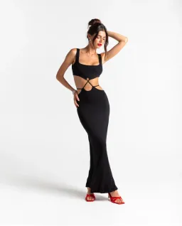 Arcina Ori Christina Dress Black Size XS / AU 6 for rent on The Volte - image 1