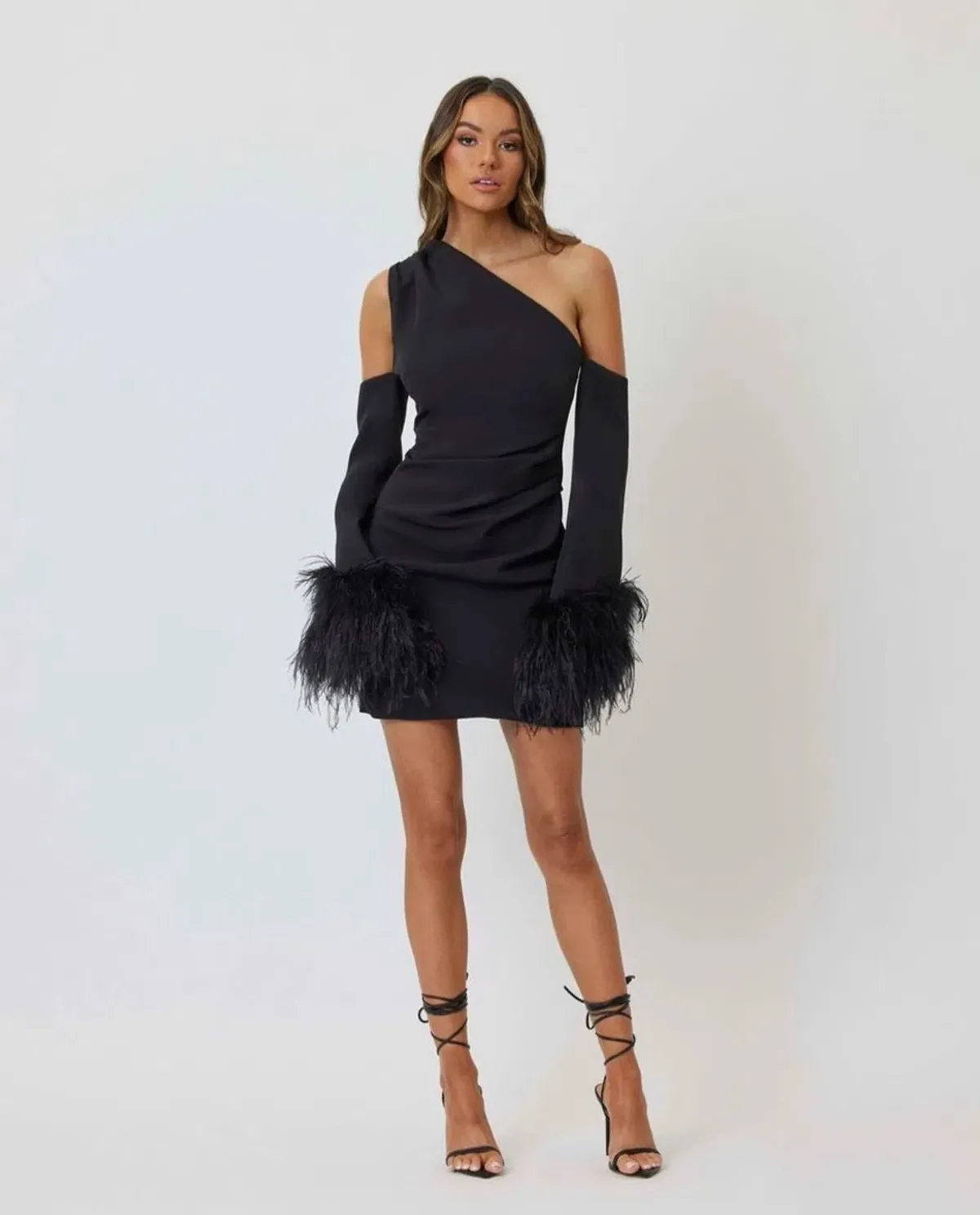 Bianca and Bridgett Dezi Mini Dress Black Size 8 / S - Image 1