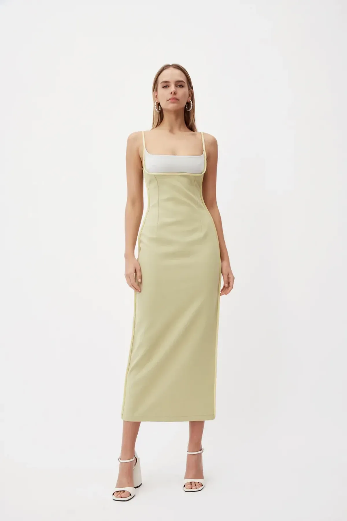 Paris Georgia Florian Dress Green Size AU 8 - Image 4