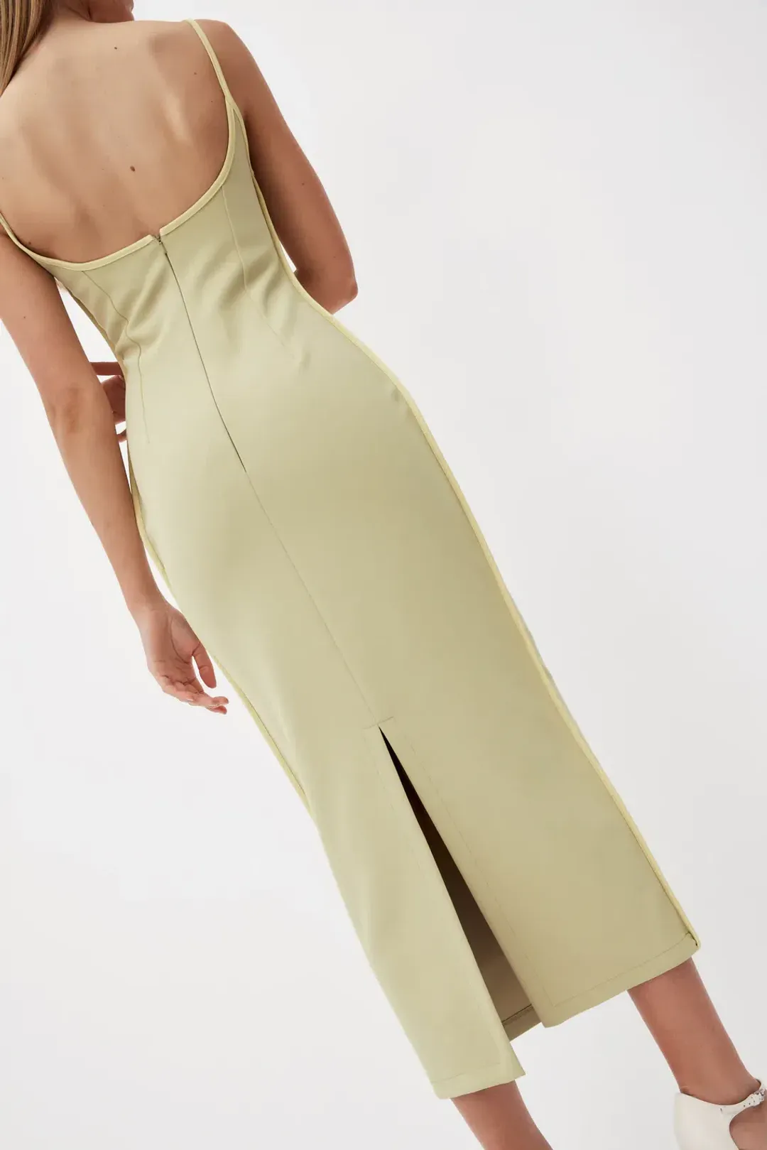Paris Georgia Florian Dress Green Size AU 8 for rent on The Volte - main image