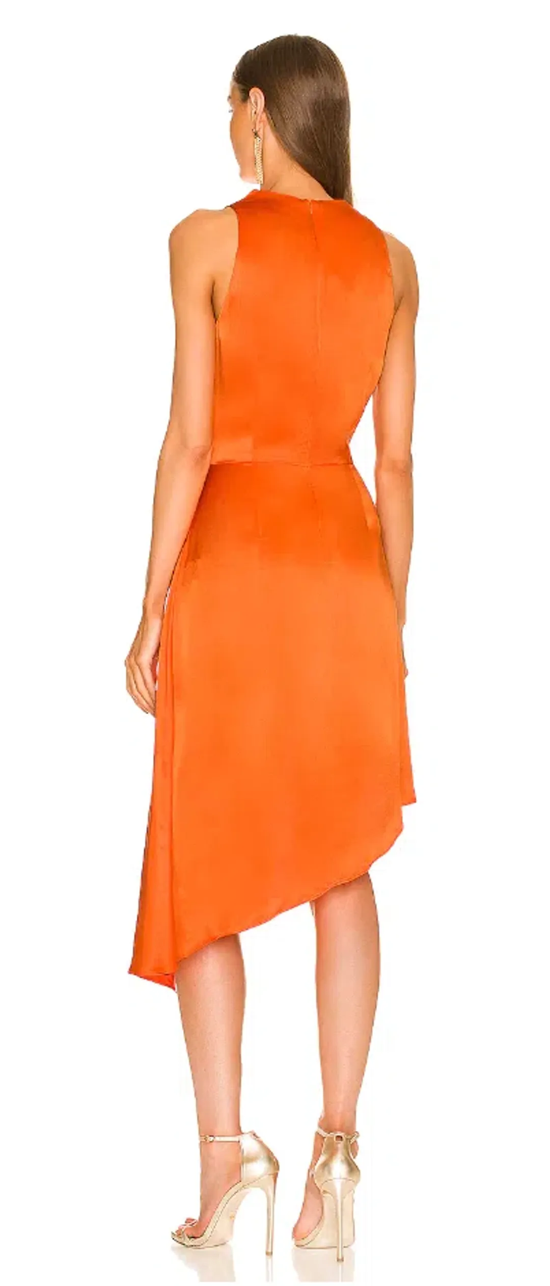 Elliatt Alaia Dress Orange Size AU 6 for rent on The Volte - main image