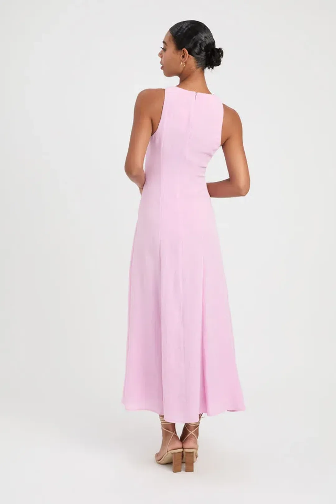 Kookai Hayman Diamond Dress Lilac Rose Size 38 / Au 10 for rent on The Volte - main image