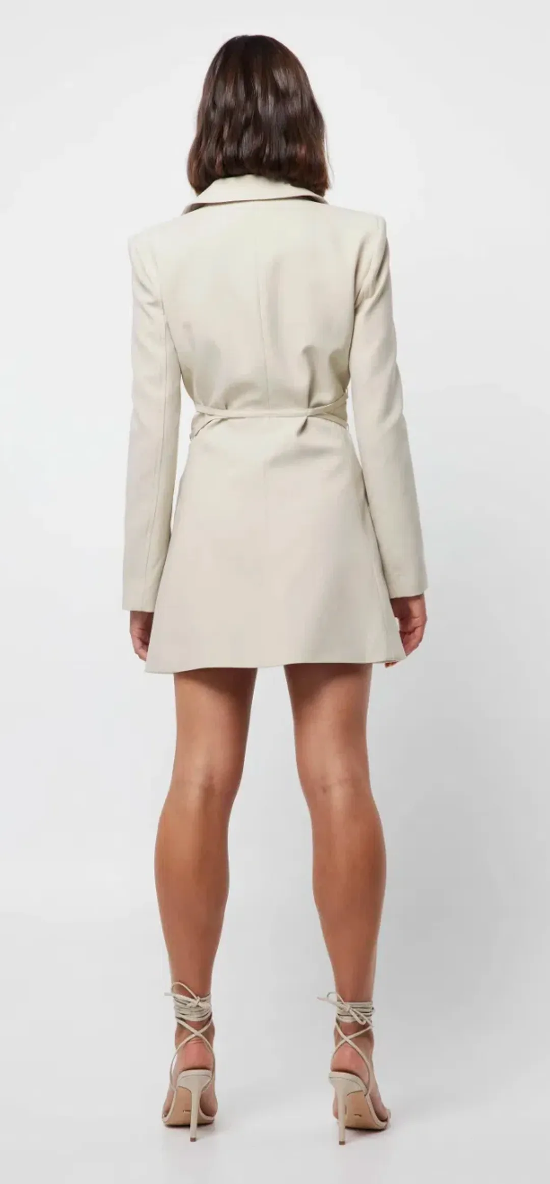 Mossman Spectrum Blazer Dress Natural Size 6 for rent on The Volte - main image