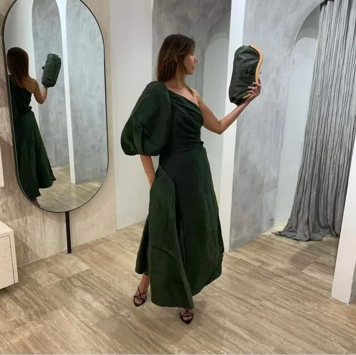 Aje Concept Dress in Green Size 10 - Image 6
