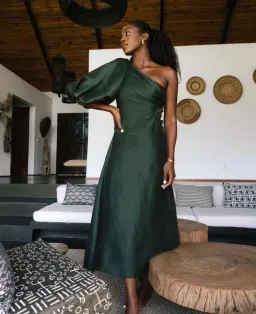 Aje Concept Dress in Green Size 10 for rent on The Volte - image 3
