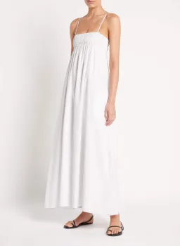 Faithfull the Brand Urtica Maxi Dress White Size 10 for rent on The Volte - image 2