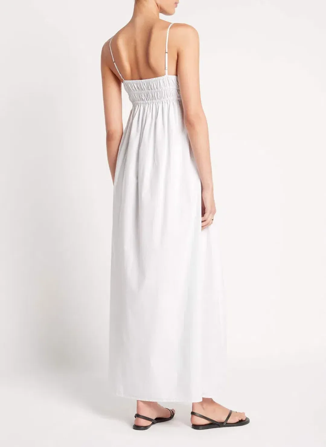 Faithfull the Brand Urtica Maxi Dress White Size 10 for rent on The Volte - main image
