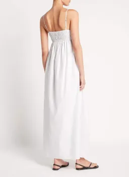 Faithfull the Brand Urtica Maxi Dress White Size 10 for rent on The Volte - image 3