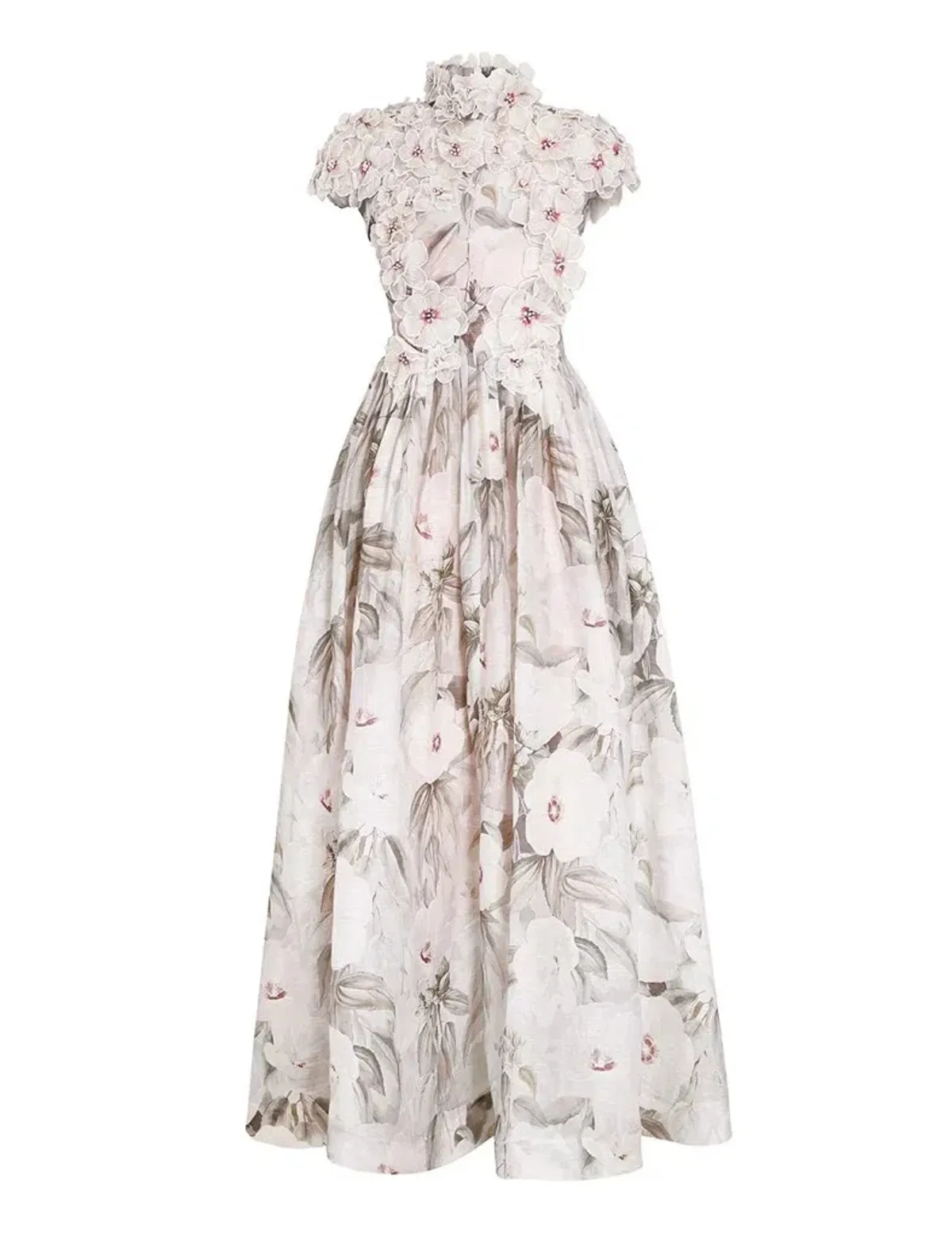 Zimmermann Botanica Rose Mallow Gown Floral Size 0/ AU 8 - Image 4