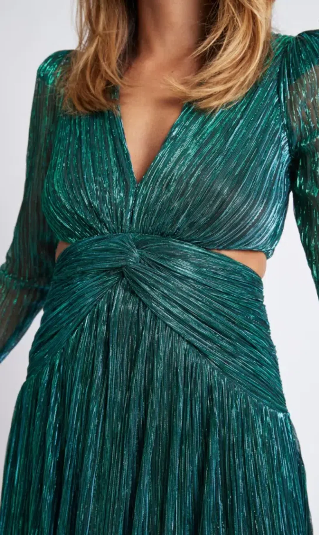 Sheike Millennium Dress Green Size 16 for rent on The Volte - main image