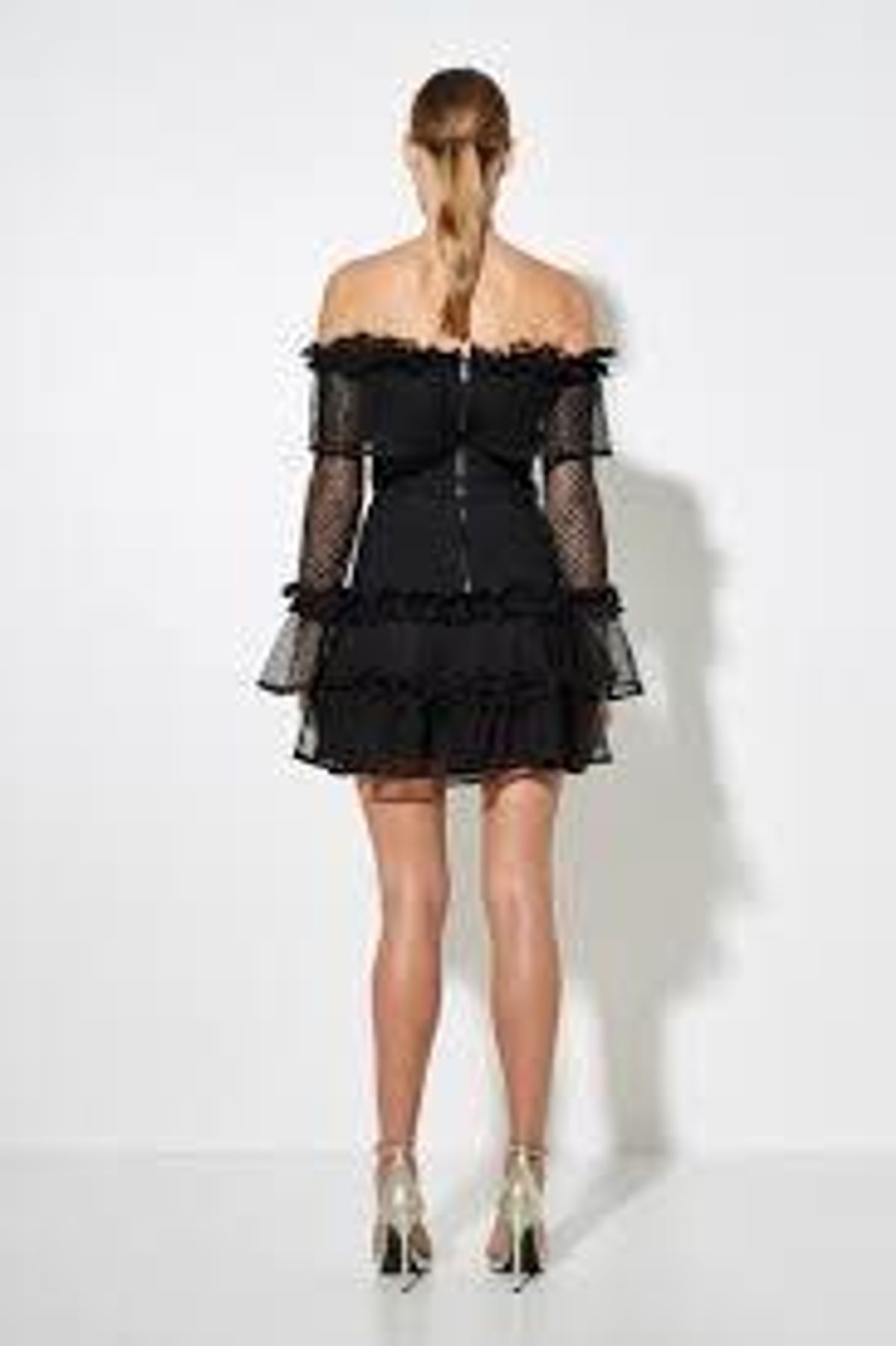 Mossman Mood Swing Dress Black - Image 2