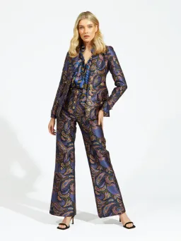 Alice McCall Midnight Hour Two-Piece Suit Paisley Print Size 6 for rent on The Volte - image 2