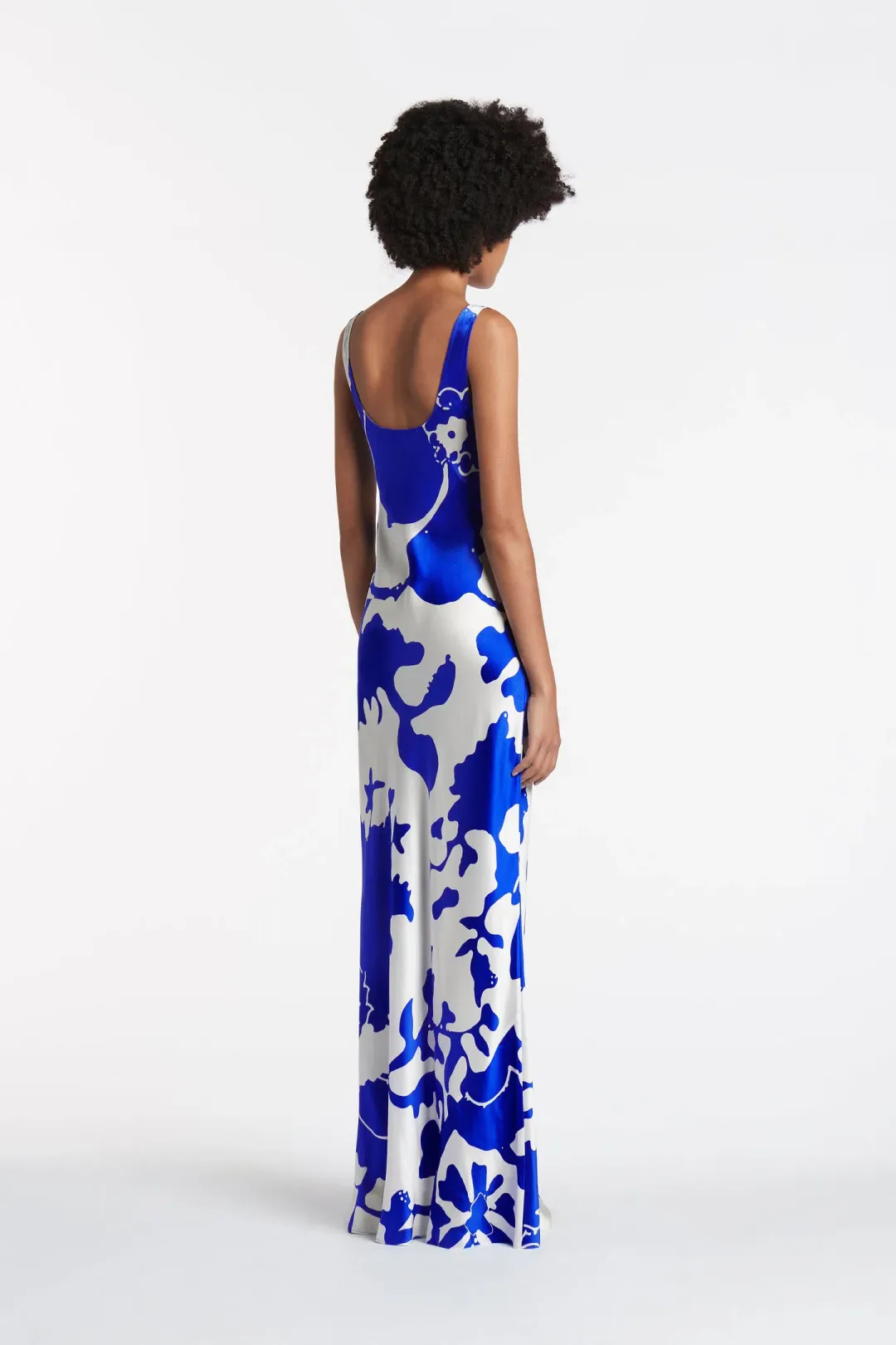 Sir the Label Esme Bias Dress in Merce Abstract Print Size AU 12 for rent on The Volte - main image
