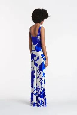Sir the Label Esme Bias Dress in Merce Abstract Print Size AU 12 for rent on The Volte - image 3