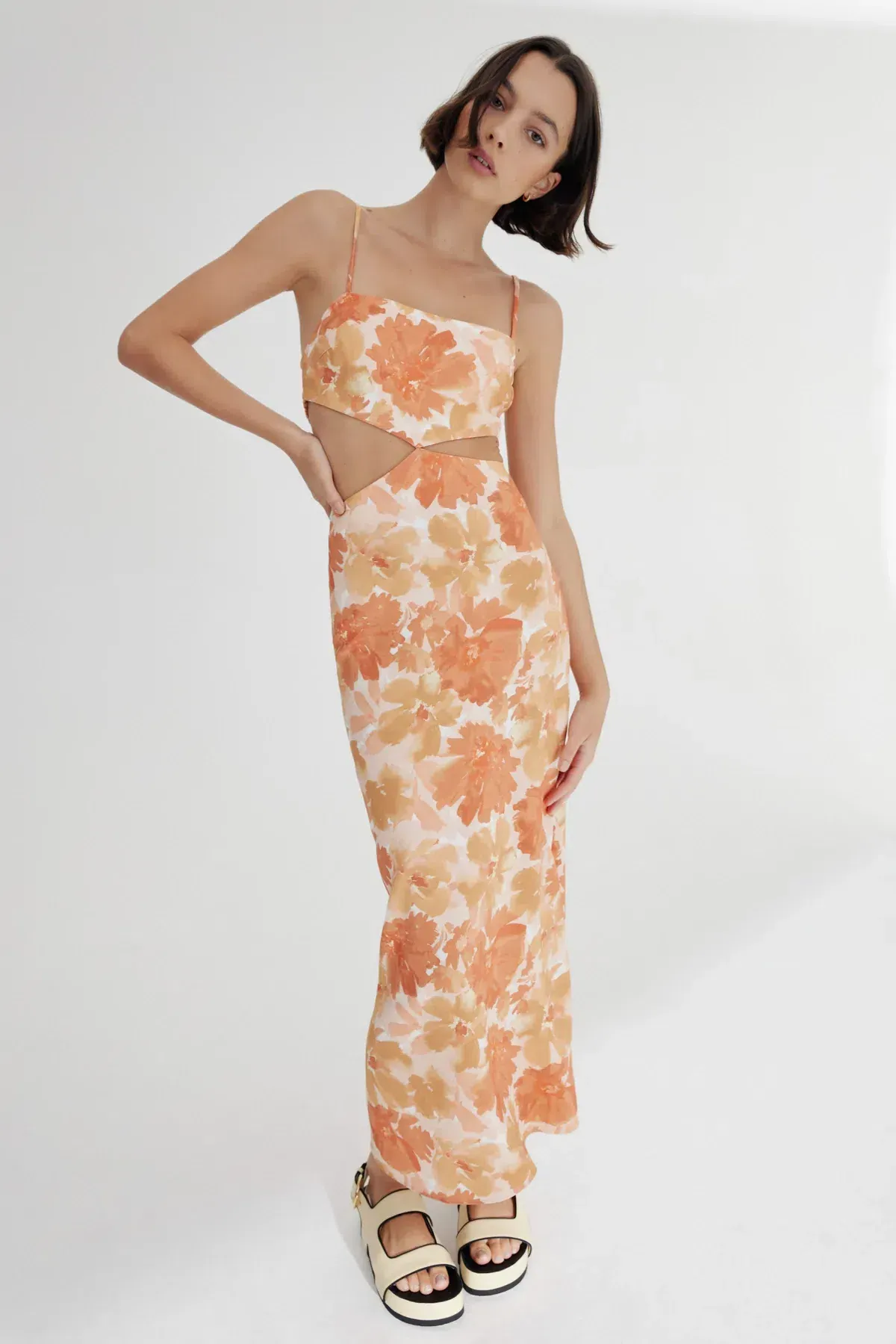 Significant Other Maeve Maxi Dress Floral Size 10 - Image 1