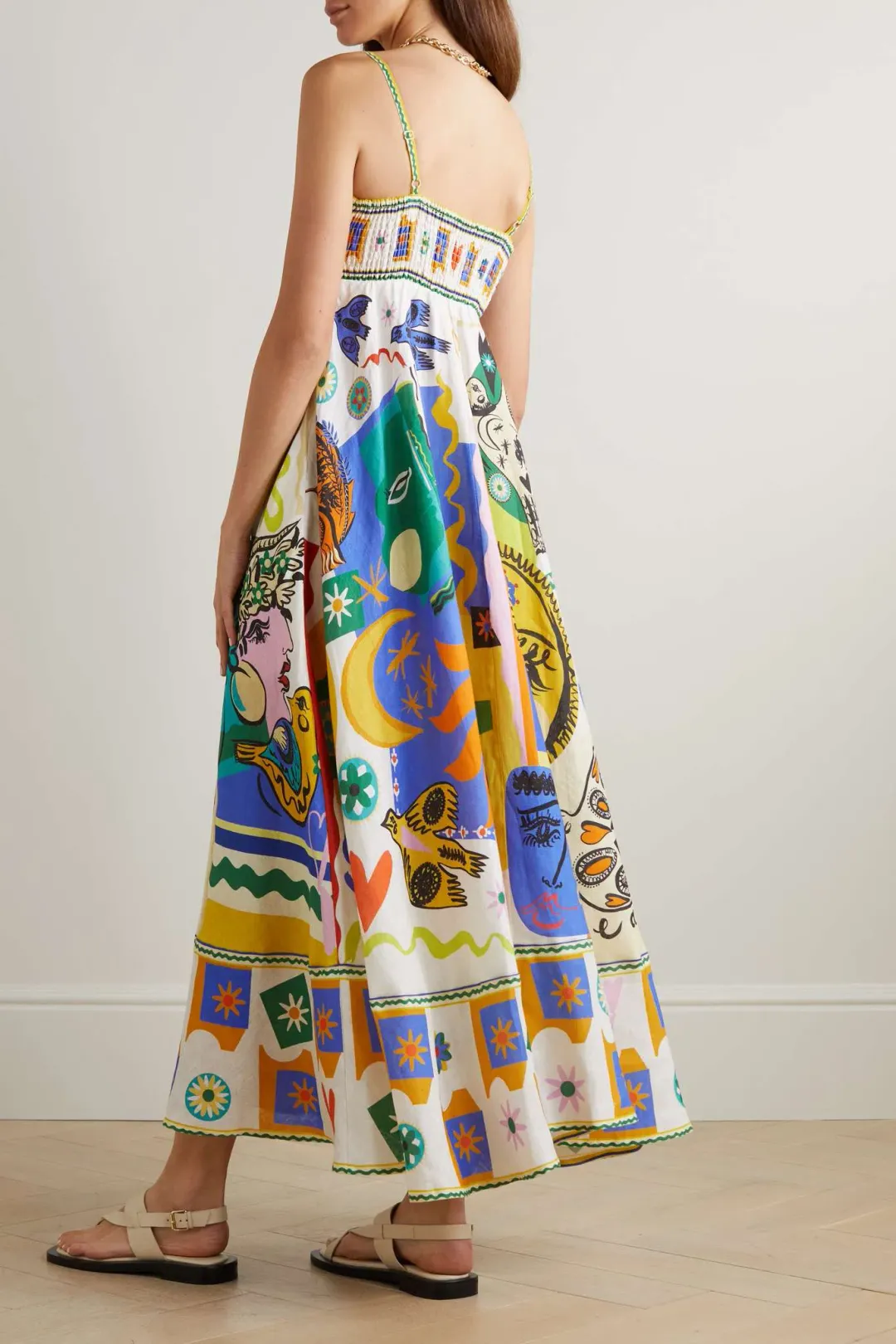 Alemais Soleil Sundress Print Size 8 for rent on The Volte - main image