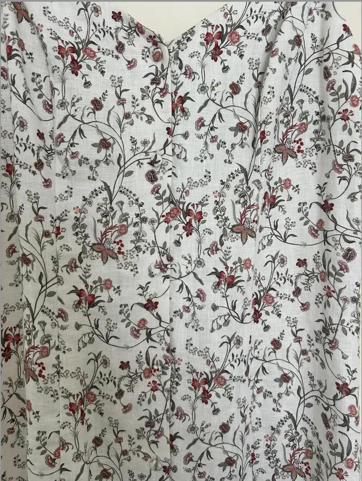 Sir the Label Haisley Linen Midi Dress Floral-Print Size 6 - Image 3
