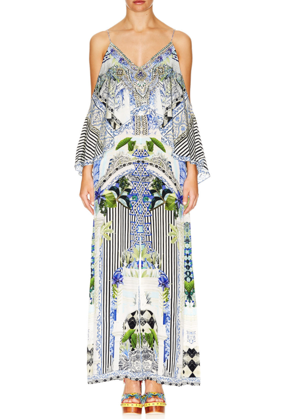 CAMILLA Sweet Escape Double Layer Jumpsuit for rent on The Volte - main image