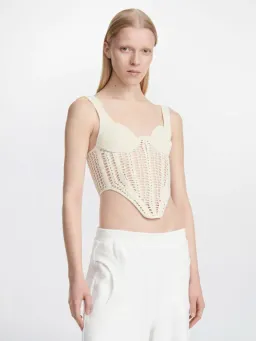 Dion Lee Crochet Corset Bone Size S / Au 8 for rent on The Volte - image 2