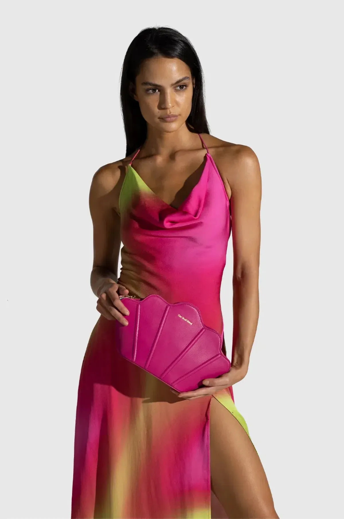 The Wolf Gang Makena Maxi Dress Neon Print Size M / Au 10 - Image 2