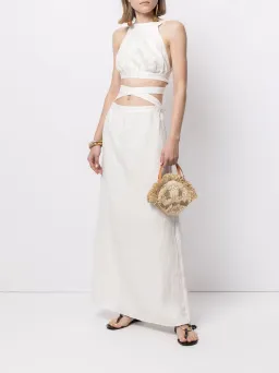 Sir the Label Ambroise Open Back Gown White Size 1 / Au 8 for rent on The Volte - image 1