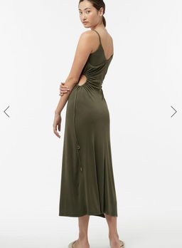 Manning Cartell Perpetual Green Dress Olive Size 6 for rent on The Volte - image 3