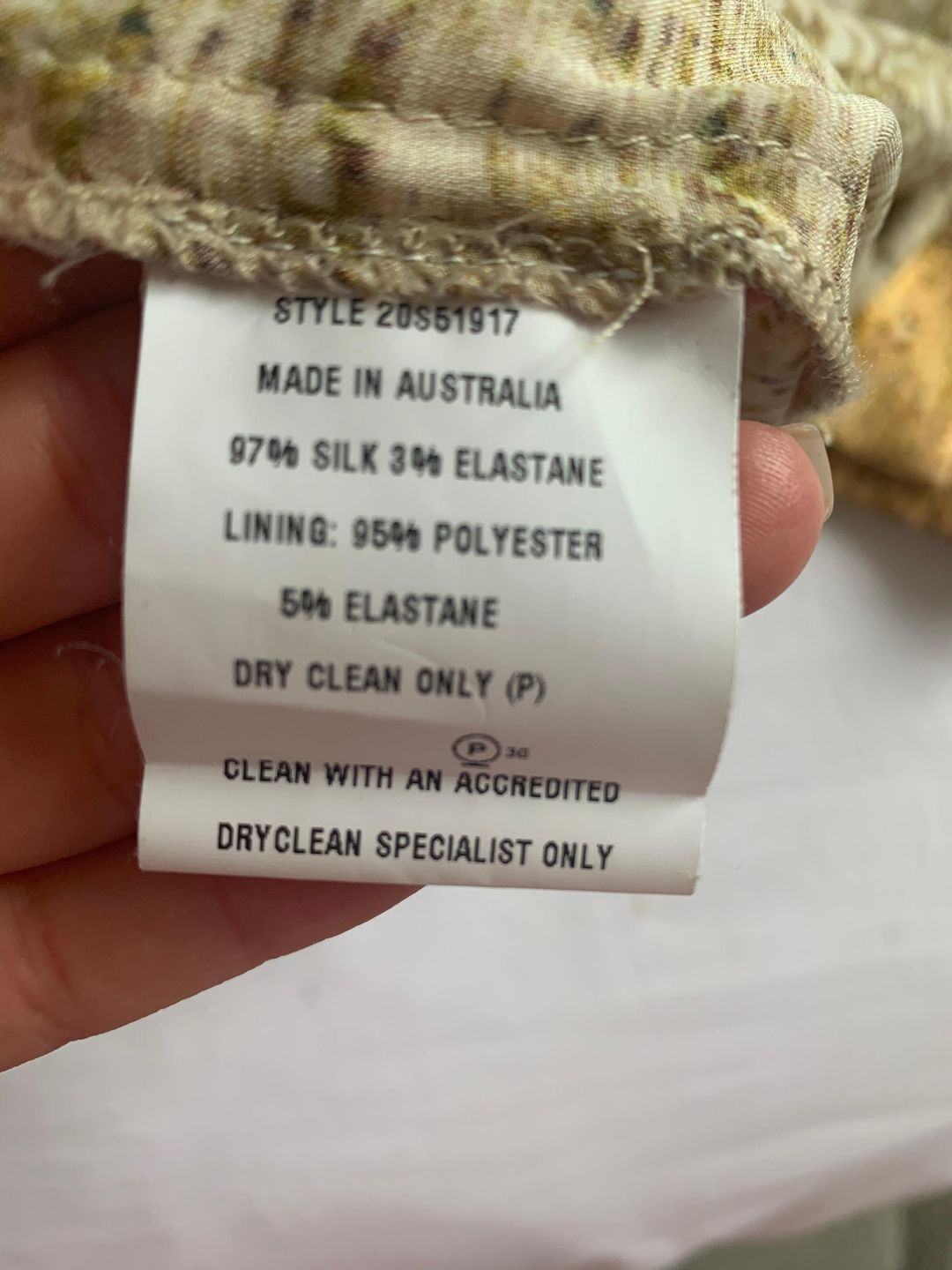 Manning Cartell Golden Atlas L/S Dress Gold Size 6 for rent on The Volte - main image